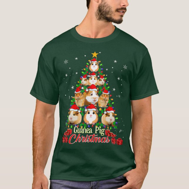 Camiseta Navidades de cerdo de Guinea Tee Guinea Pajamas (Anverso)