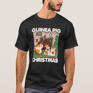 Camiseta Navidades de cerdo guineanos Mascota Owne