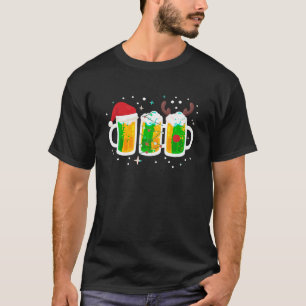 Camiseta Navidades de cerveza Mug Santa Reinbeer Xmas Tr