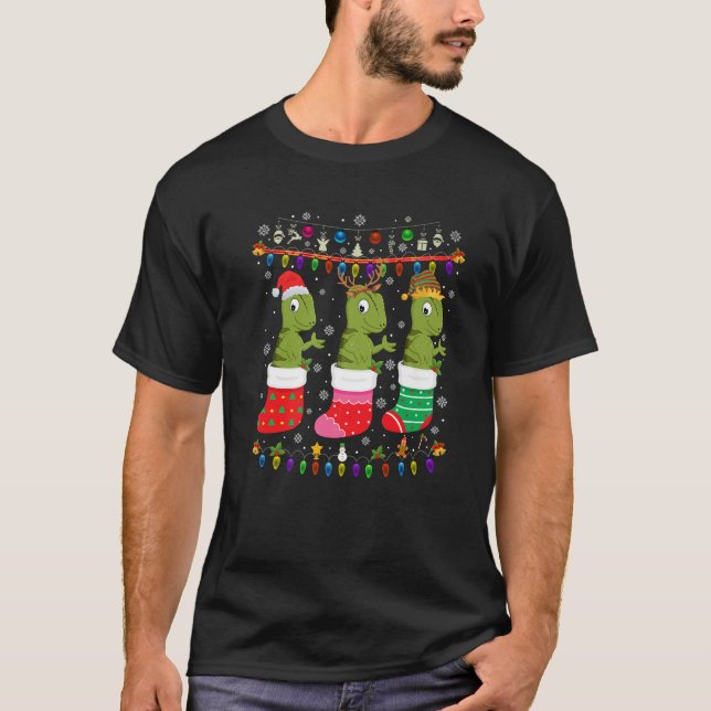 Camiseta Navidades de Chameleon Saca a los Navidades feos s (Anverso)
