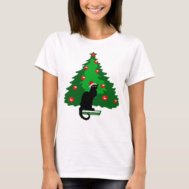 Camiseta Navidades de Chat Noir (Anverso)