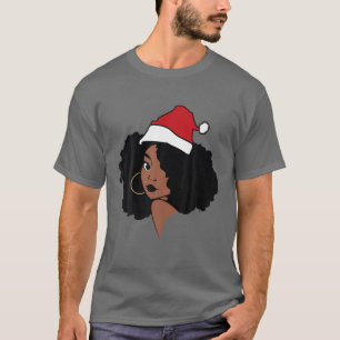 Camiseta Navidades de Chica negro