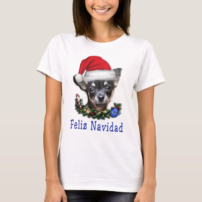Camiseta Navidades de Chihuahua (Anverso)
