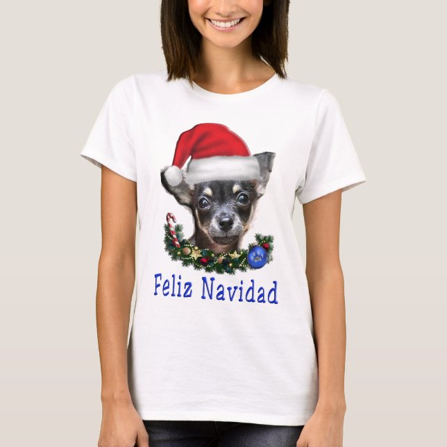 Camiseta Navidades de Chihuahua (Anverso)