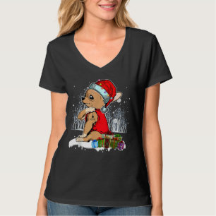 Camiseta Navidades de Chihuahua a los que amo a mamá Tattoo
