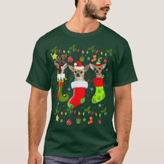 Camiseta Navidades de Chihuahua alumbran a obsequio de dive