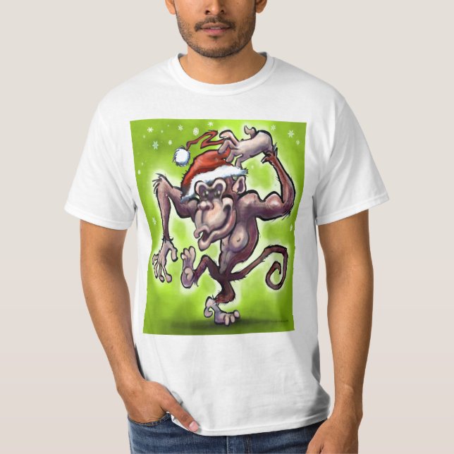 Camiseta Navidades de Chimpanzee (Anverso)