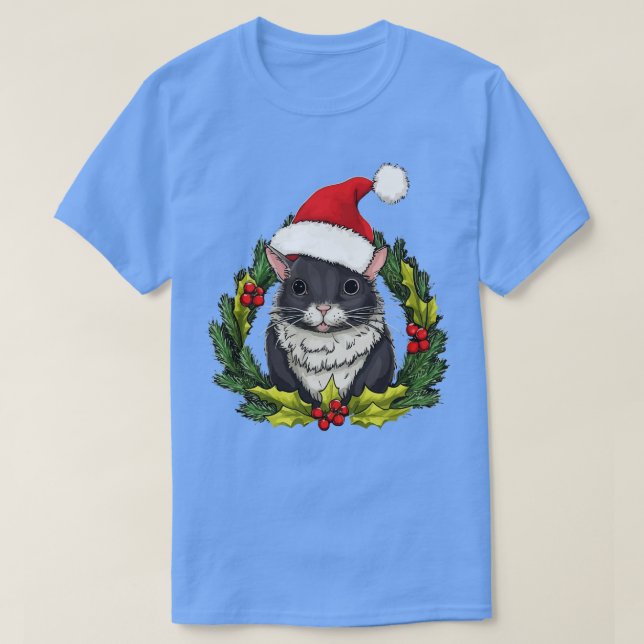Camiseta Navidades de Chinchilla (Diseño del anverso)