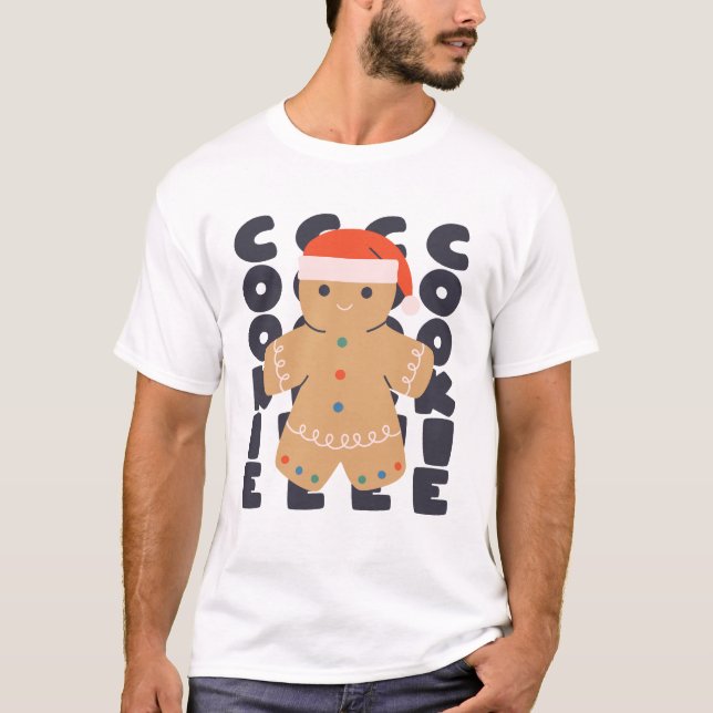 Camiseta Navidades de Cocina de Gingerbread (Anverso)