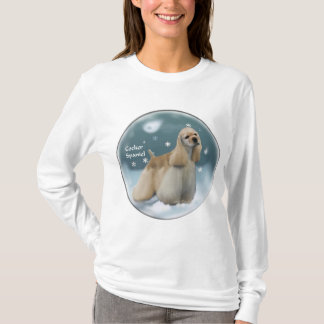 Camiseta Navidades de Cocker Spaniel Regalos