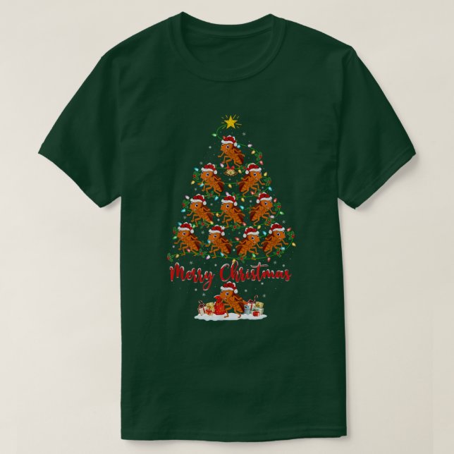 Camiseta Navidades de Cockroach Lover que coinciden con San (Diseño del anverso)
