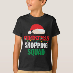 Camiseta Navidades de compras Escuadrón de vacaciones Grupo