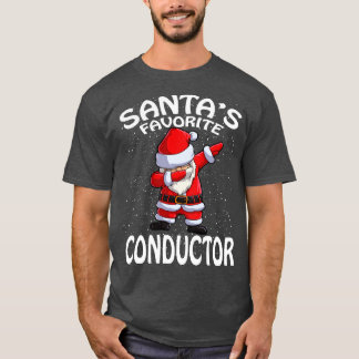 Camiseta Navidades de Conductor Favoritos de Santas