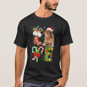 Camiseta Navidades de Conejo Amor Encienden a los amantes d