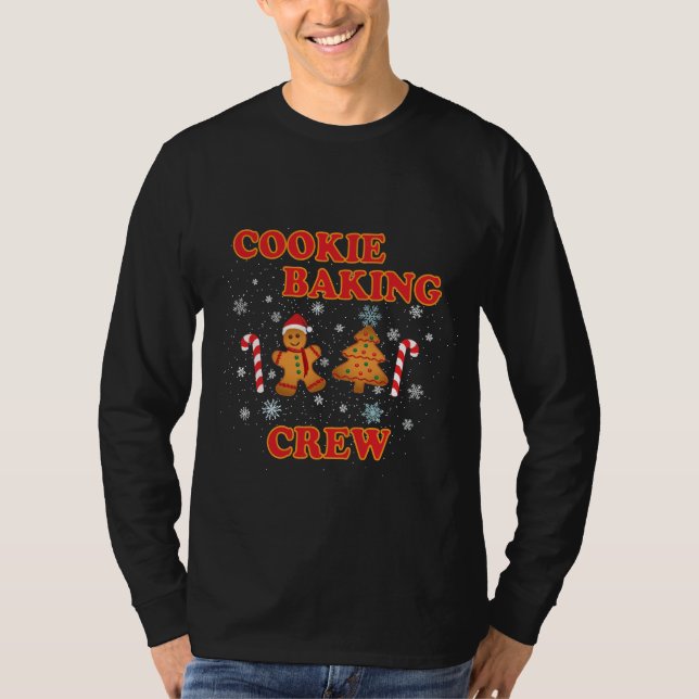 Camiseta Navidades de Cookie Baking Crew (Anverso)