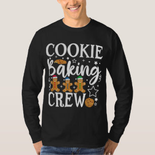 Camiseta Navidades de Cookie Baking Crew Funny Group