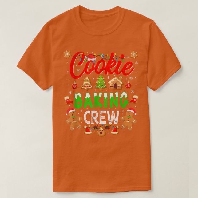 Camiseta Navidades de Cookie Baking Gingerbread 990 (Diseño del anverso)
