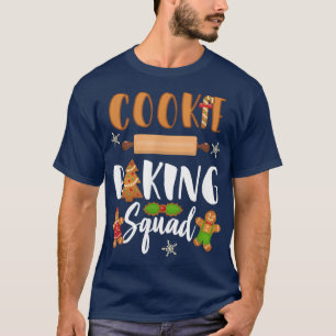 Camiseta Navidades de Cookie Baking Squad