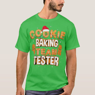 Camiseta Navidades de Cookie Baking Team Tester 1126