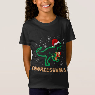 Camiseta Navidades de Cookiesaurus Dinosaur Rex Sugar Cooki