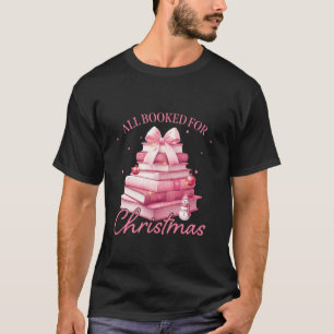 Camiseta Navidades De Coqueta Rosada Cuidada Libro Árbol Co
