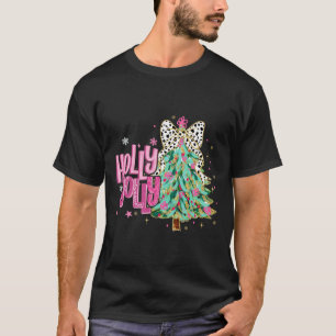 Camiseta Navidades De Coquette Colorful Holly Y Jolly Chris