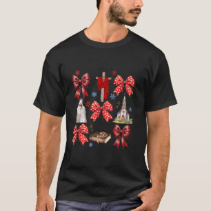Camiseta Navidades de Coquette Jesus se deshacen de la Bibl