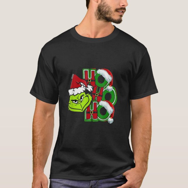 Camiseta Navidades de Costume Arts Hohoho 2021 Funny Cute T (Anverso)