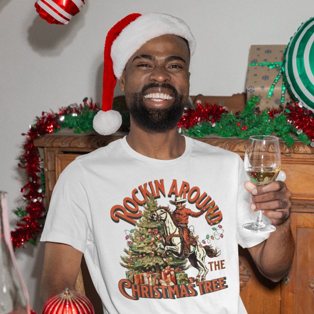 Camiseta Navidades de Cowboy occidentales (Subido por el creador)
