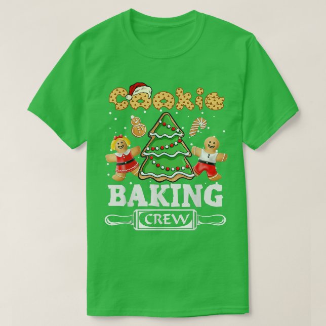 Camiseta Navidades de Crew de Cocina Preparada en Familia S (Diseño del anverso)