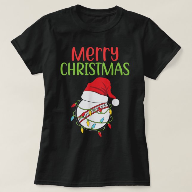 Camiseta Navidades de críquet bandidos por el críquet Navid (Diseño del anverso)