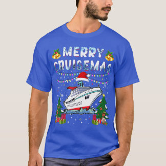 Camiseta Navidades de crucero para familias 2021 divertidos