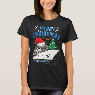 Camiseta Navidades de crucero para familias 2022 divertidos