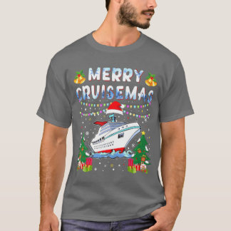 Camiseta Navidades de crucero para familias 2023 vinta