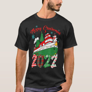 Camiseta Navidades de crucero para familias de merry Cruise