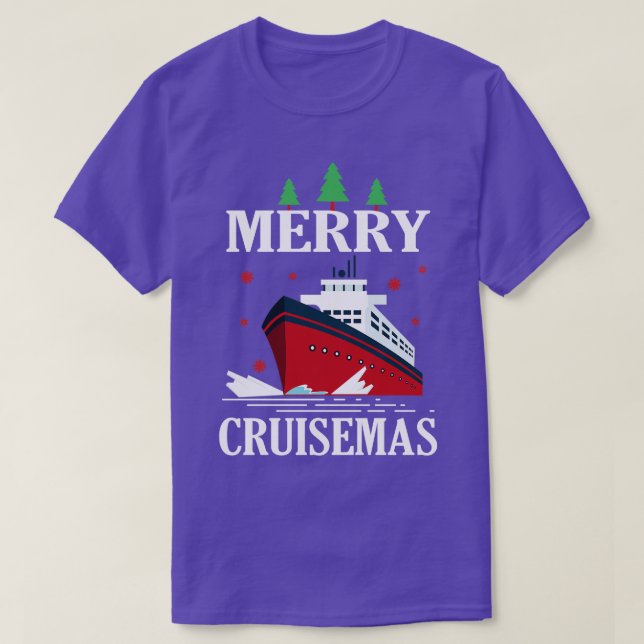 Camiseta Navidades de cruceros Santa Cruise 2022 (Diseño del anverso)