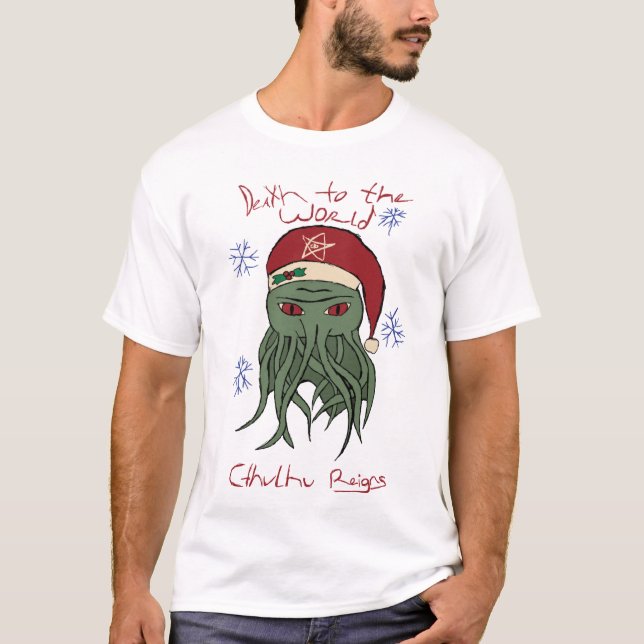 Camiseta Navidades de Cthulhu1168png1168 (Anverso)