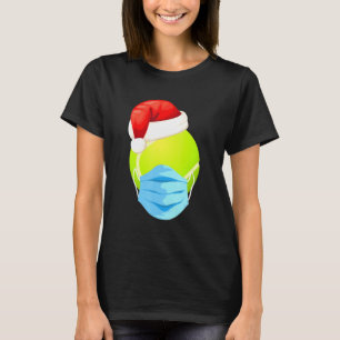 Camiseta Navidades de cuarentena Tenis Face Mask Xmas Santa