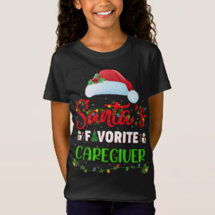 Camiseta Navidades de cuidadores favoritos de Navidad