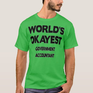 Camiseta Navidades de cumpleaños de contabilidad del gobier