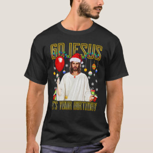 Camiseta Navidades de cumpleaños de Jesús