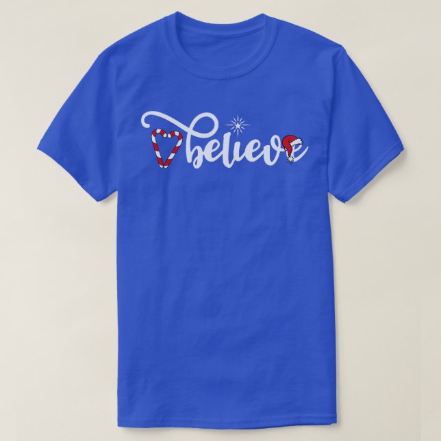 Camiseta Navidades de Cute Believe (Diseño del anverso)