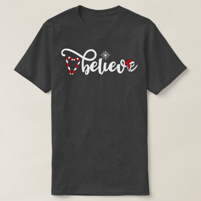 Camiseta Navidades de Cute Believe (Diseño del anverso)