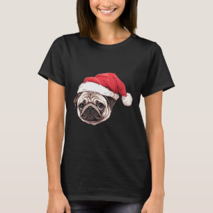 Camiseta Navidades de Cute Pug Santa ExMass Boys Perro xMas