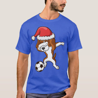 Camiseta Navidades de Dabbing Beagle Santa Claus
