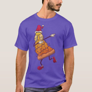 Camiseta Navidades de Dabbing Pizza  de Navidad Danza diver