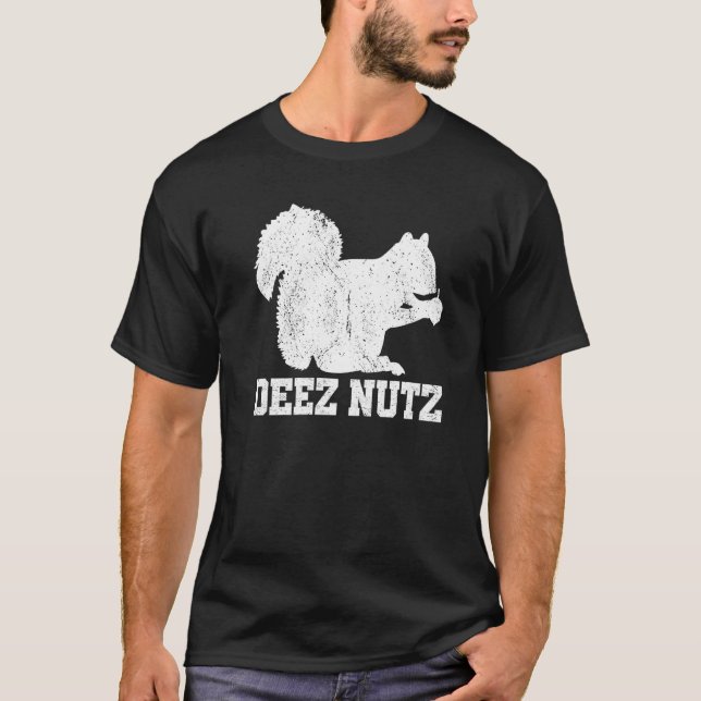 Camiseta Navidades de Deez Nutz Gopher diciendo Dees Nutz F (Anverso)