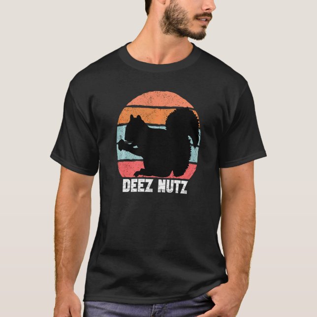 Camiseta Navidades de Deez Nutz Gopher diciendo Dees Nutz F (Anverso)
