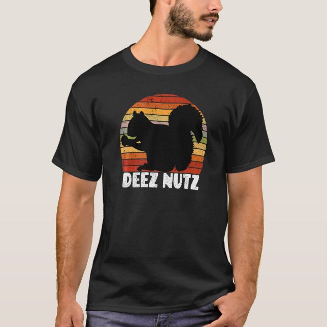 Camiseta Navidades de Deez Nutz Gopher diciendo Dees Nutz F (Anverso)