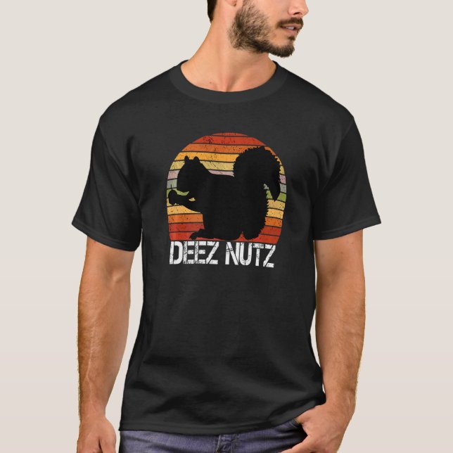 Camiseta Navidades de Deez Nutz Gopher diciendo Dees Nutz F (Anverso)